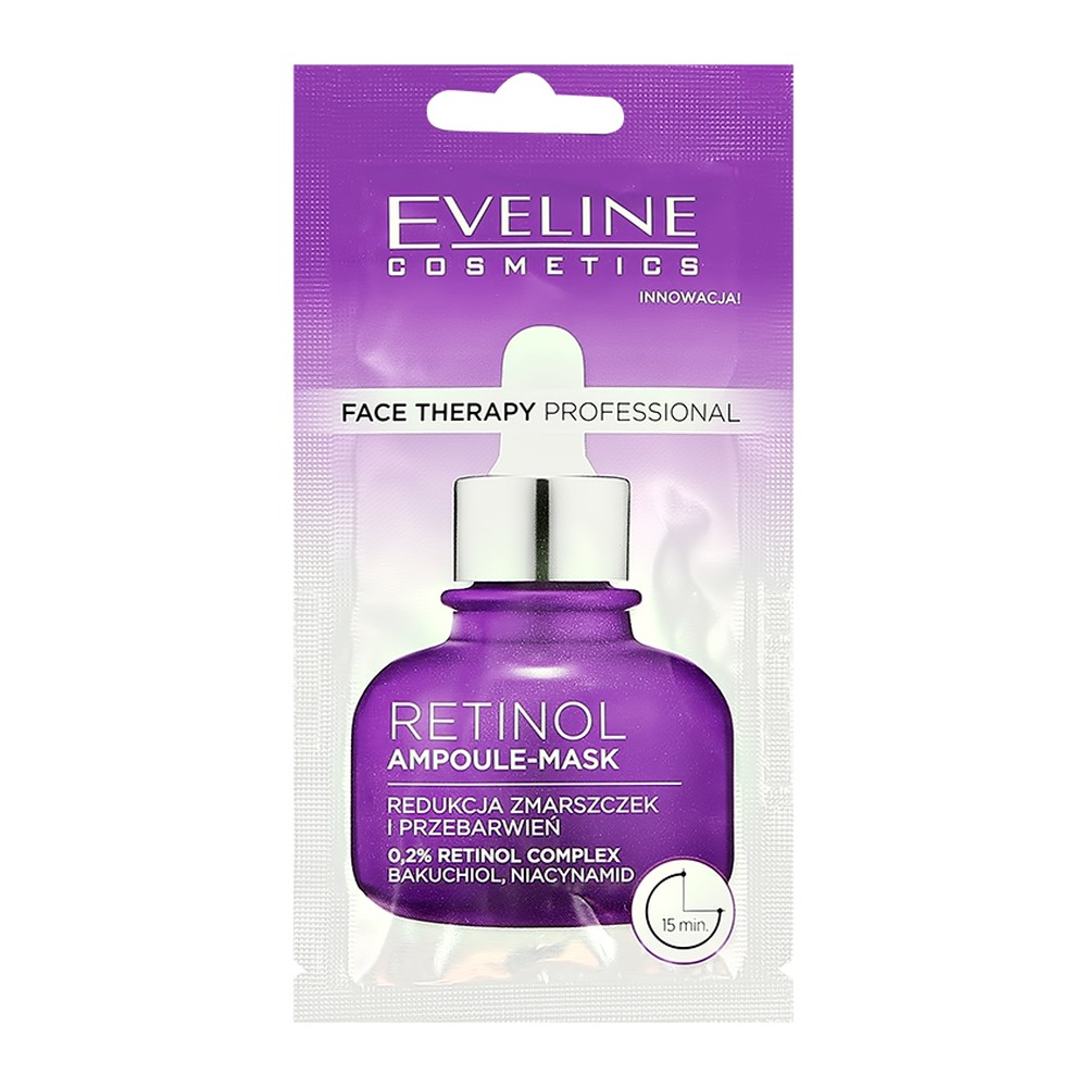 Маска для лица EVELINE Face therapy professional с ретинолом 8 мл - фото 4