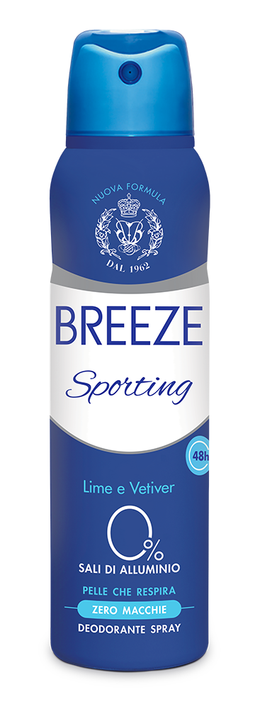 Дезодорант aэрозоль BREEZE SPORTING 150 мл - фото 1