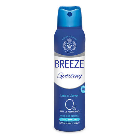 Дезодорант aэрозоль BREEZE SPORTING 150 мл