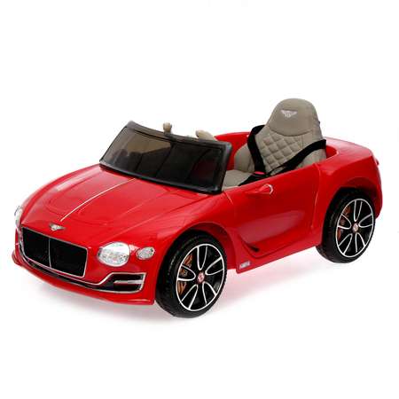 Электромобиль Sima-Land Bentley EXP 12 Speed 6e Concept EVA колеса кожаное сидение цвет красный