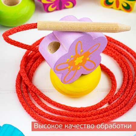 Игрушка Томик шнуровка Полянка