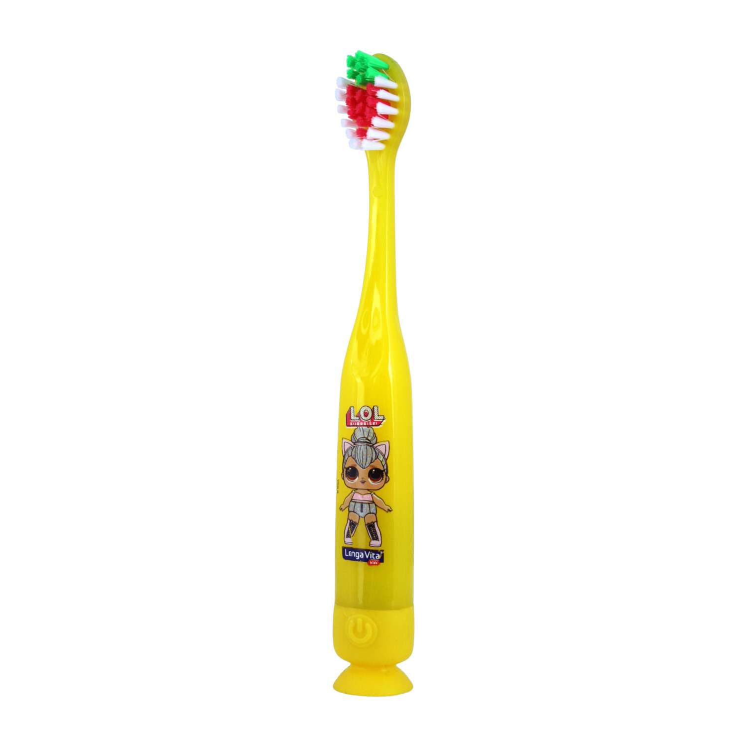 Зубная щетка Longa Vita for kids L.O.L Surprise на присоске с мигающим таймером с 3лет в ассортименте - фото 2