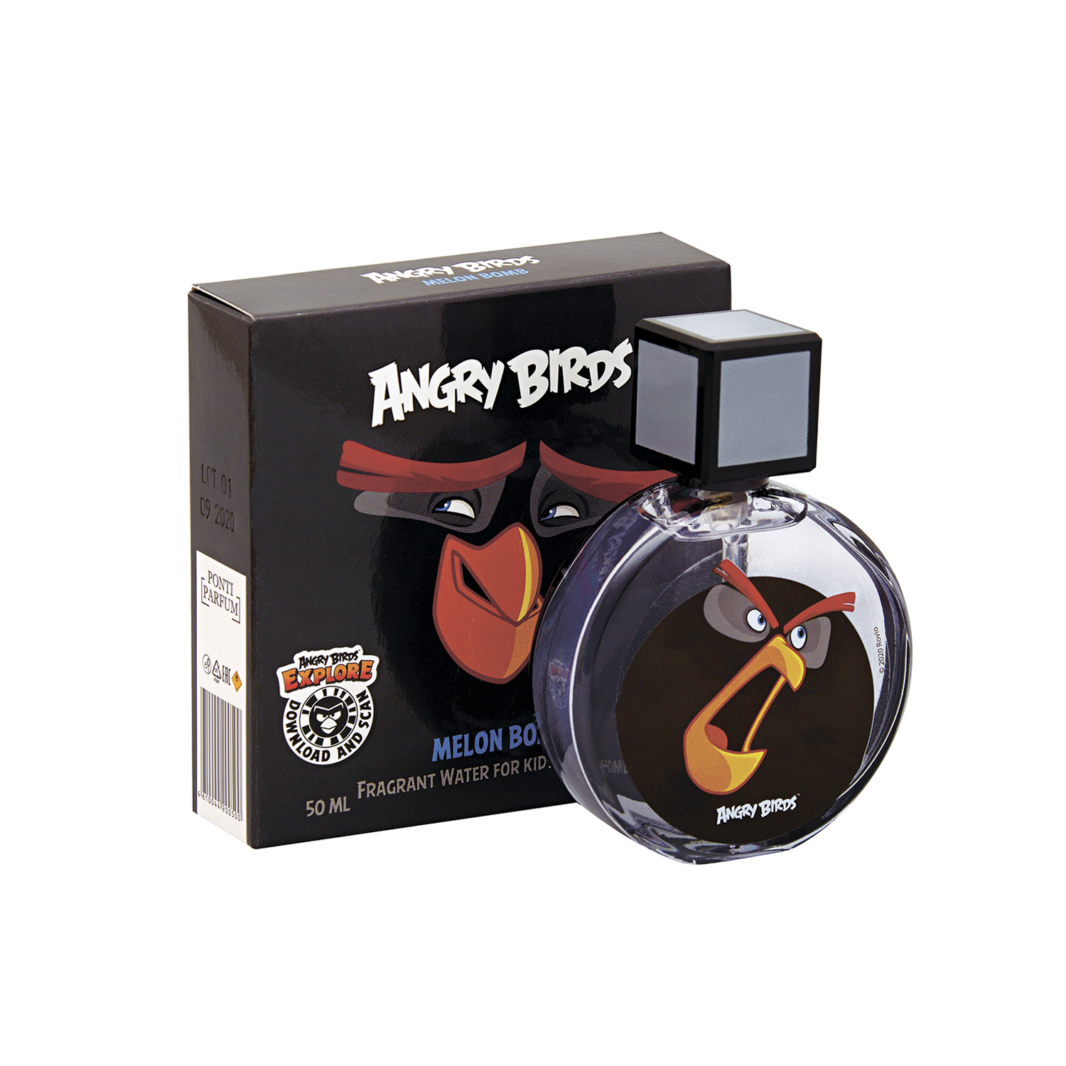 Душистая вода Angry Birds для детей Melon Bomb 50 мл - фото 1