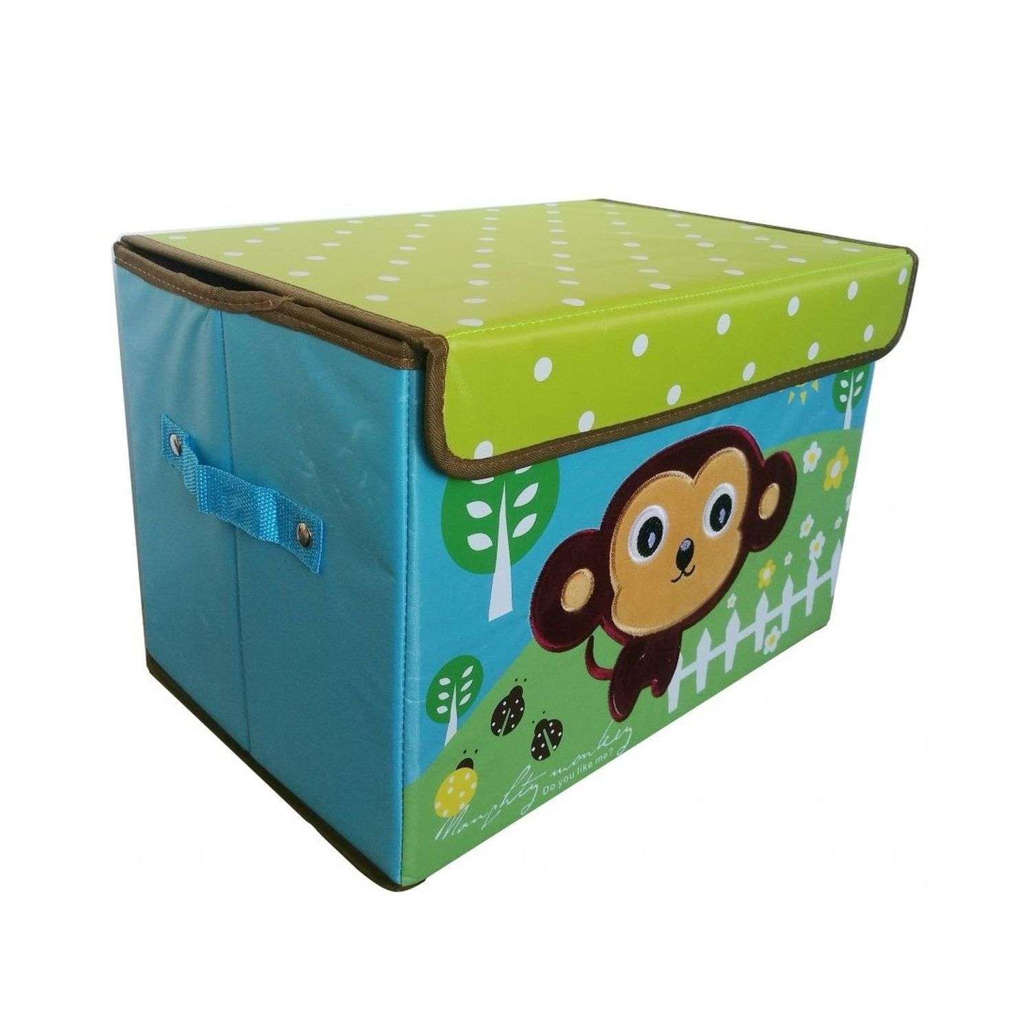 Короб Keyprods складной зеленый обезьянка - фото 1