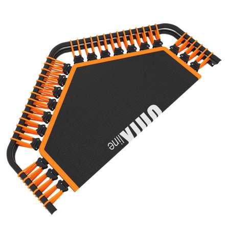 Батут Fitness Lite Orange UNIX line спортивный складной диаметр 130 см до 130 кг фитнес батут