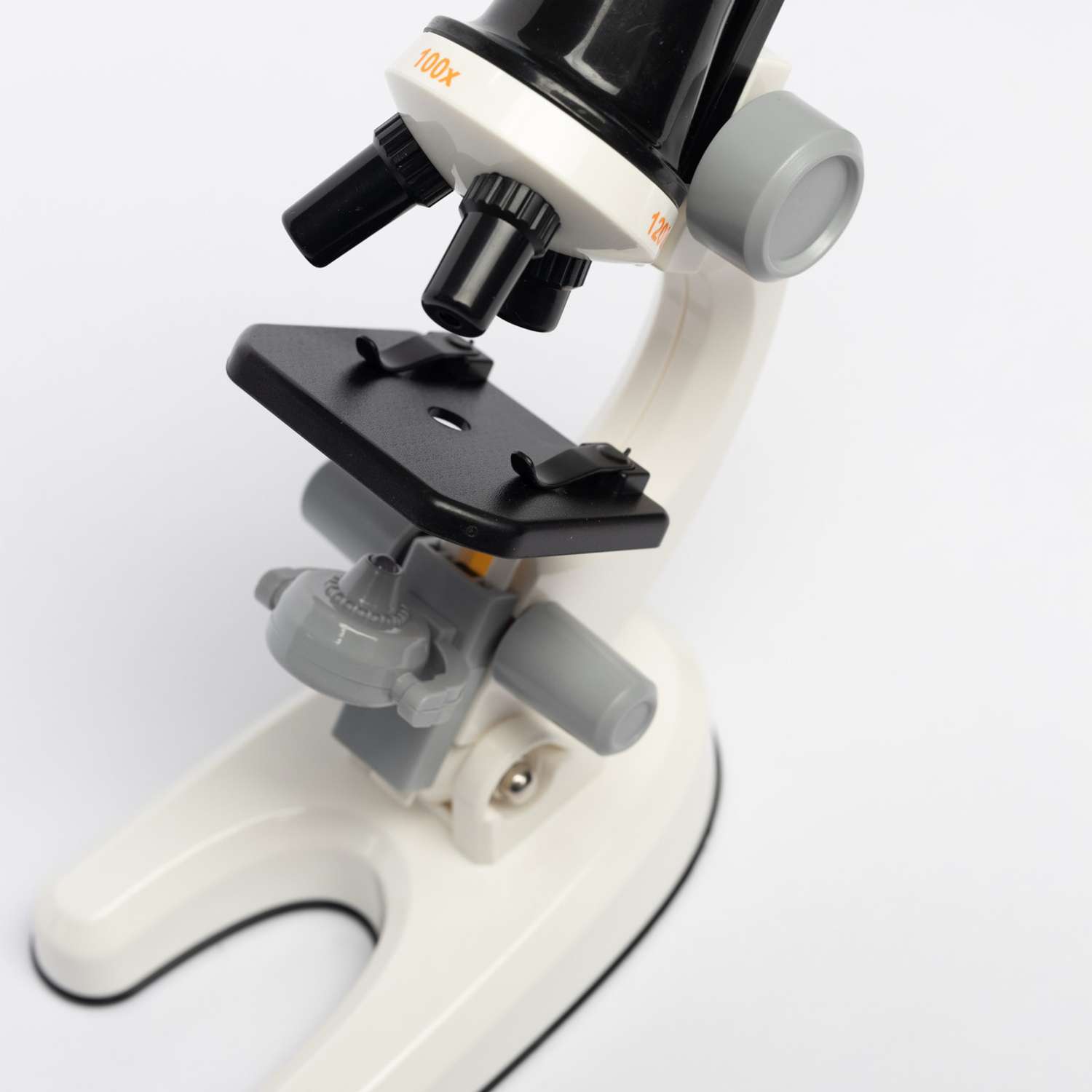 Микроскоп детский белый Resim Partners с набором для опытов - фото 3
