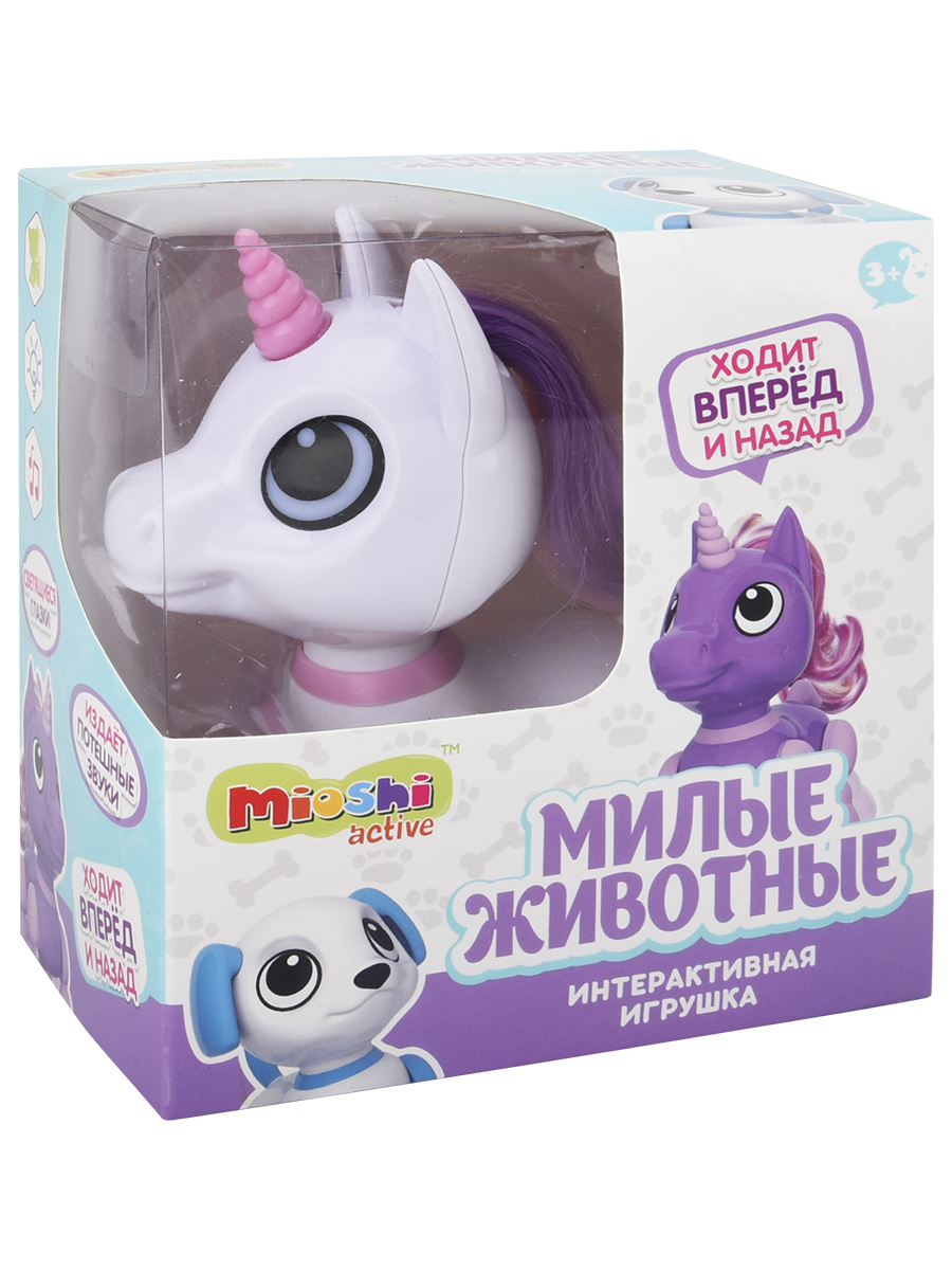 Интерактивная игрушка Mioshi Единорожка 13 см свет звук - фото 5