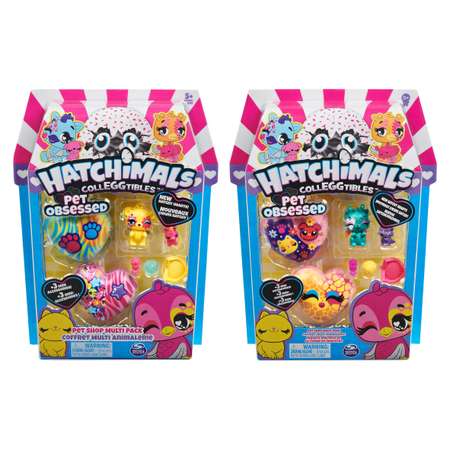 Набор фигурок Hatchimals S7 4шт в непрозрачной упаковке (Cюрприз) 6054182