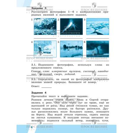 Пособия Просвещение Всероссийские проверочные работы Окружающий мир 4 класс В 2 частях Часть1