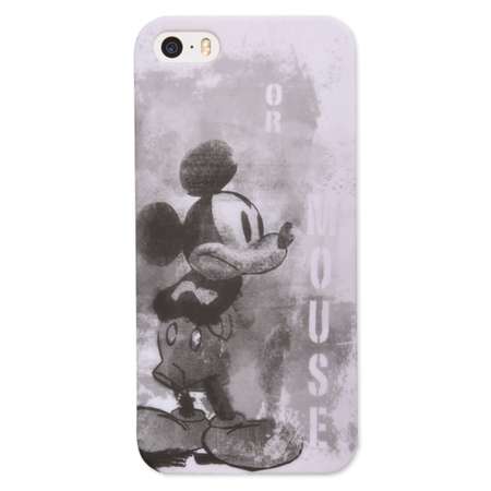 Крышка задняя для iPhone 5 Disney Микки Чёрно-белый