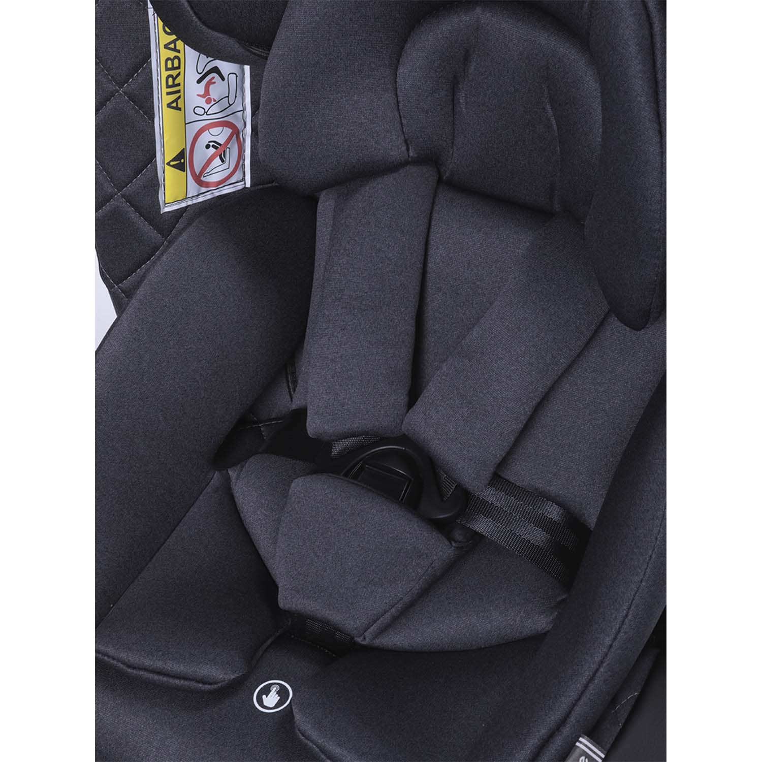 Автокресло BabyCare Shelter ISOFIX темно серый - фото 10