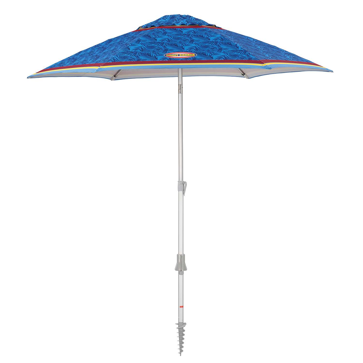 Зонт пляжный BABY STYLE большой с клапаном и наклоном 2.1 м - фото 3