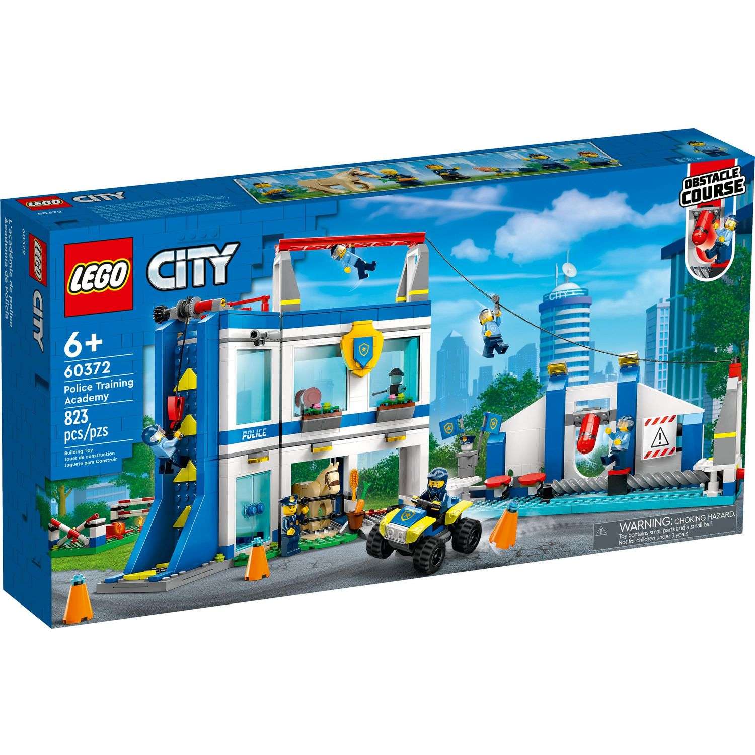 Конструктор LEGO City Полицейская тренировочная академия 60372 - фото 2