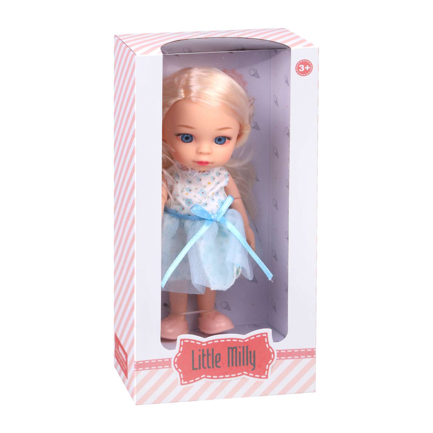 Кукла для девочки Наша Игрушка шарнирная 15 см 803596 - фото 4