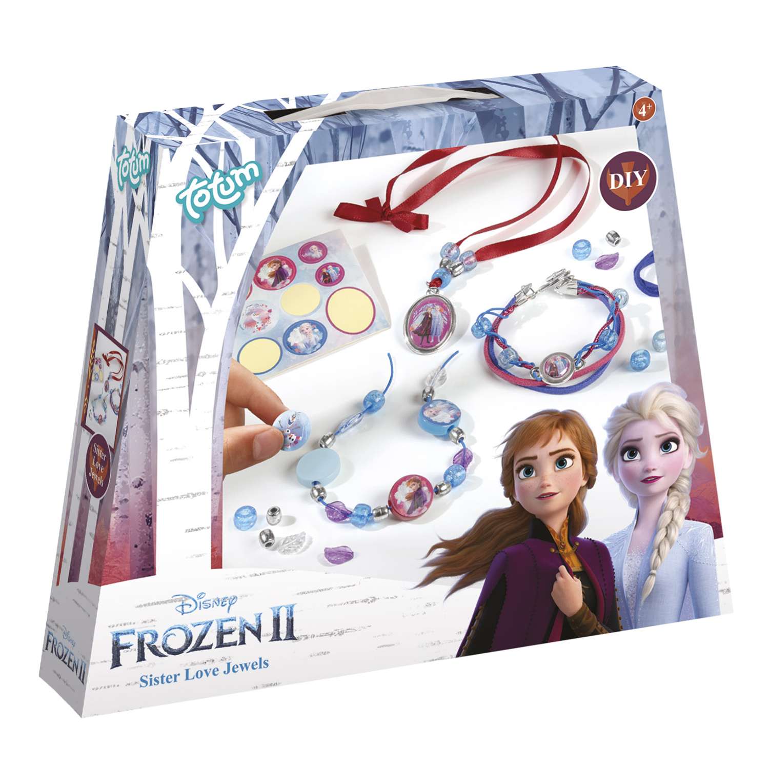 Набор для творчества TOTUM Frozen 2 Изготовление украшений 680661 - фото 1