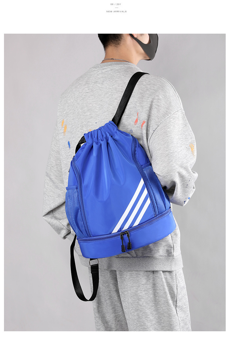 Рюкзак-мешок myTrend спортивный универсальный синий - фото 14