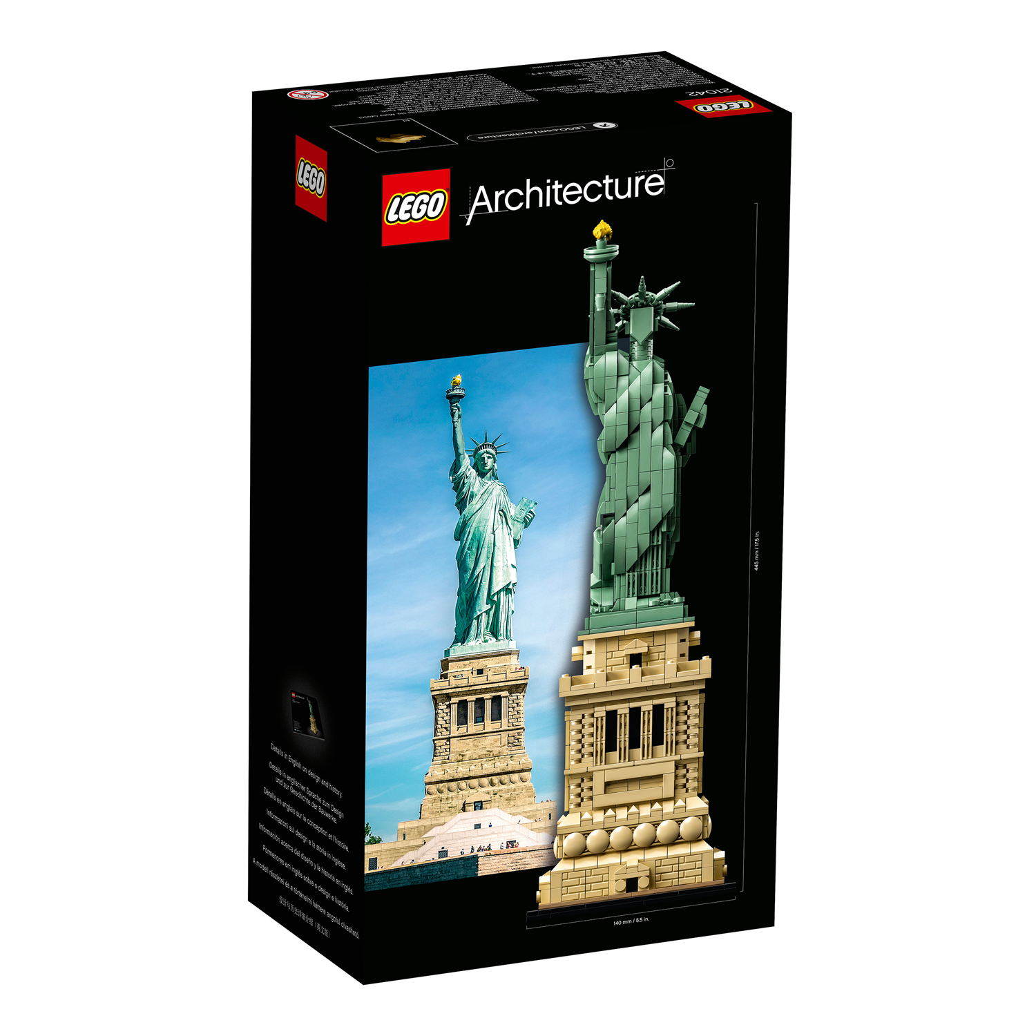 Конструктор детский LEGO Architecture Статуя Свободы 21042 - фото 2