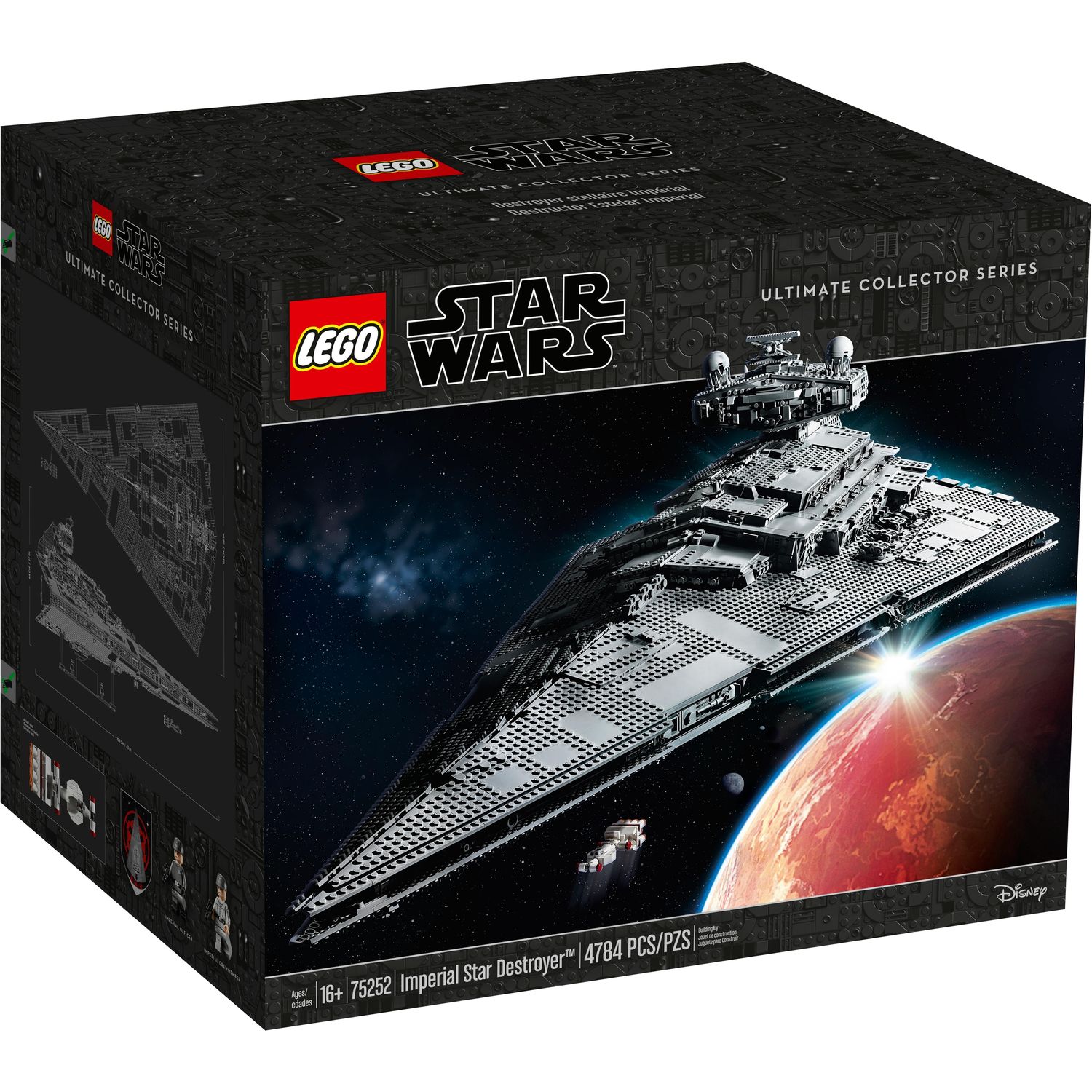 Конструктор LEGO Star Wars Имперский звездный разрушитель 75252 купить по  цене 69999 ₽ в интернет-магазине Детский мир