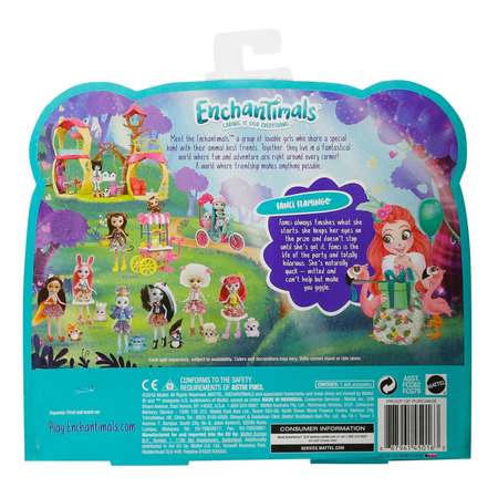Кукла Enchantimals со зверушкой и тематическим набором FCG79