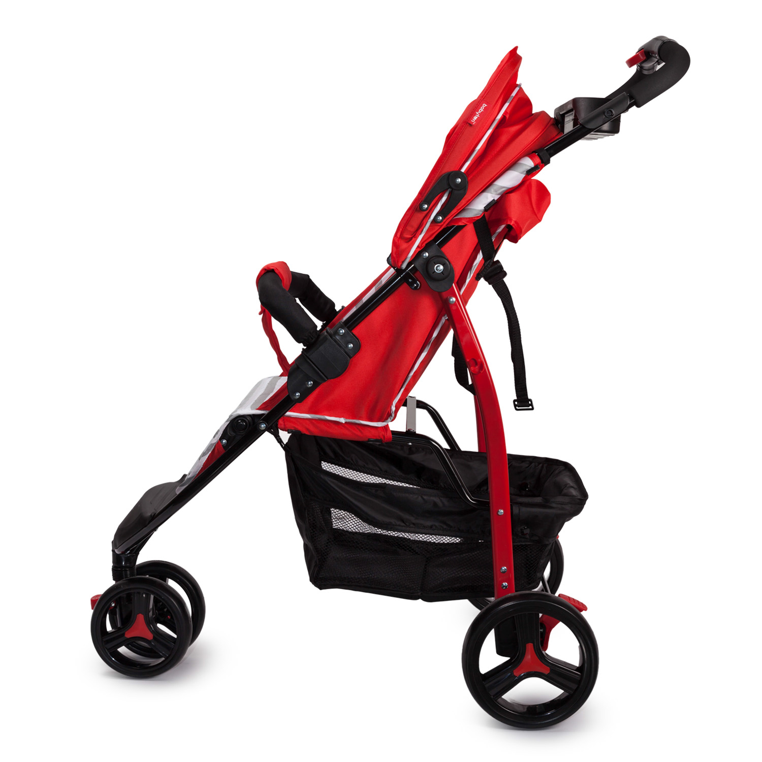 Прогулочная коляска Babyton Stripe Red - фото 6