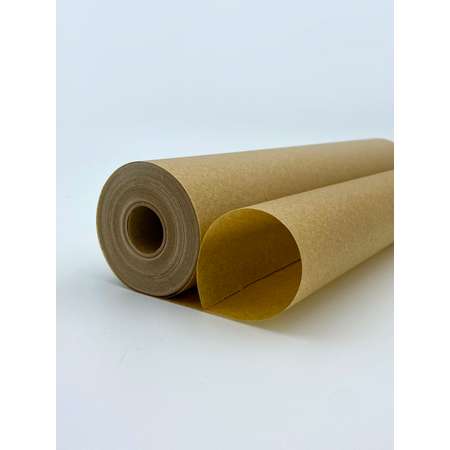 Бумага для выпечки с силиконом Gurmanoff 50 м х 30 см 52 мкм 39 гр/м2 коричневая