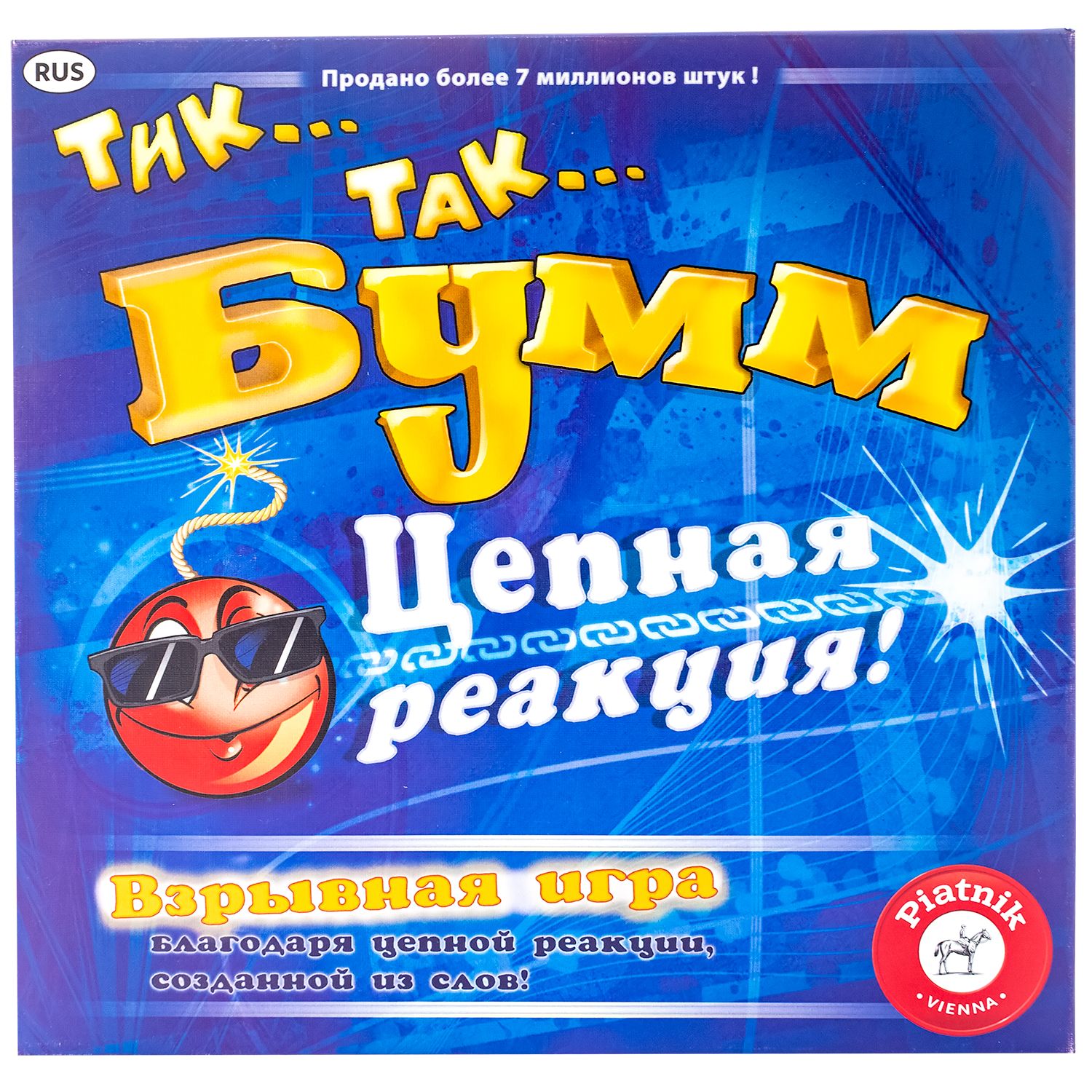 Игра настольная Piatnik Тик Так Бумм цепная реакция 795299 - фото 1