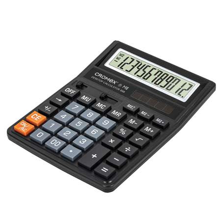 Калькулятор настольный CROMEX большой бухгалтерский 12 разрядов