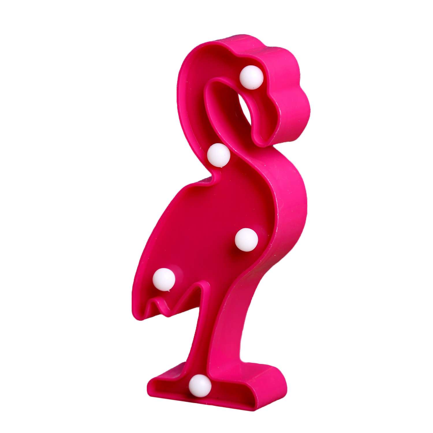 Ночник RISALUX «Фламинго» 5 LED розовый - фото 1