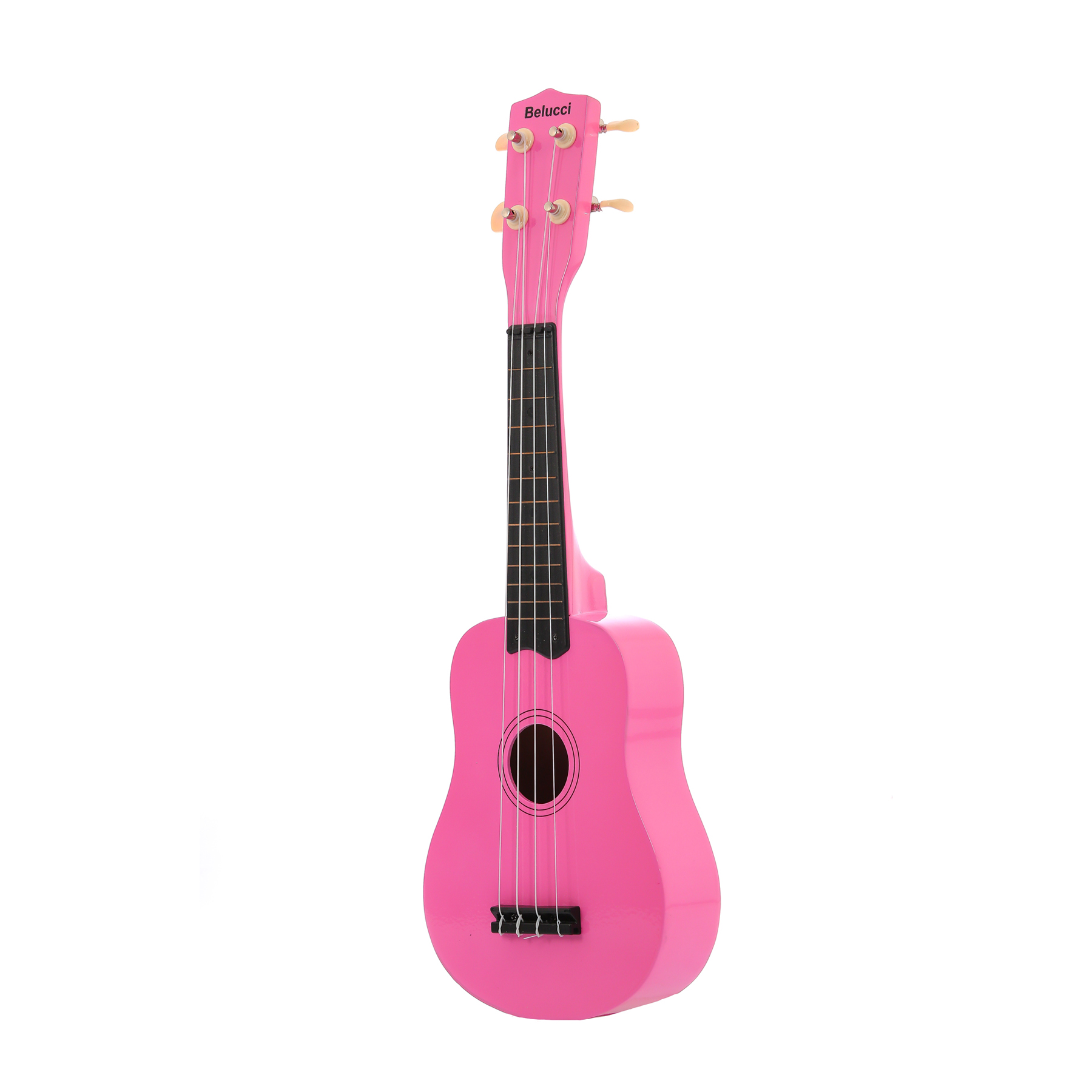 Детская гитара Belucci Укулеле 21 new Rose Pink - фото 1