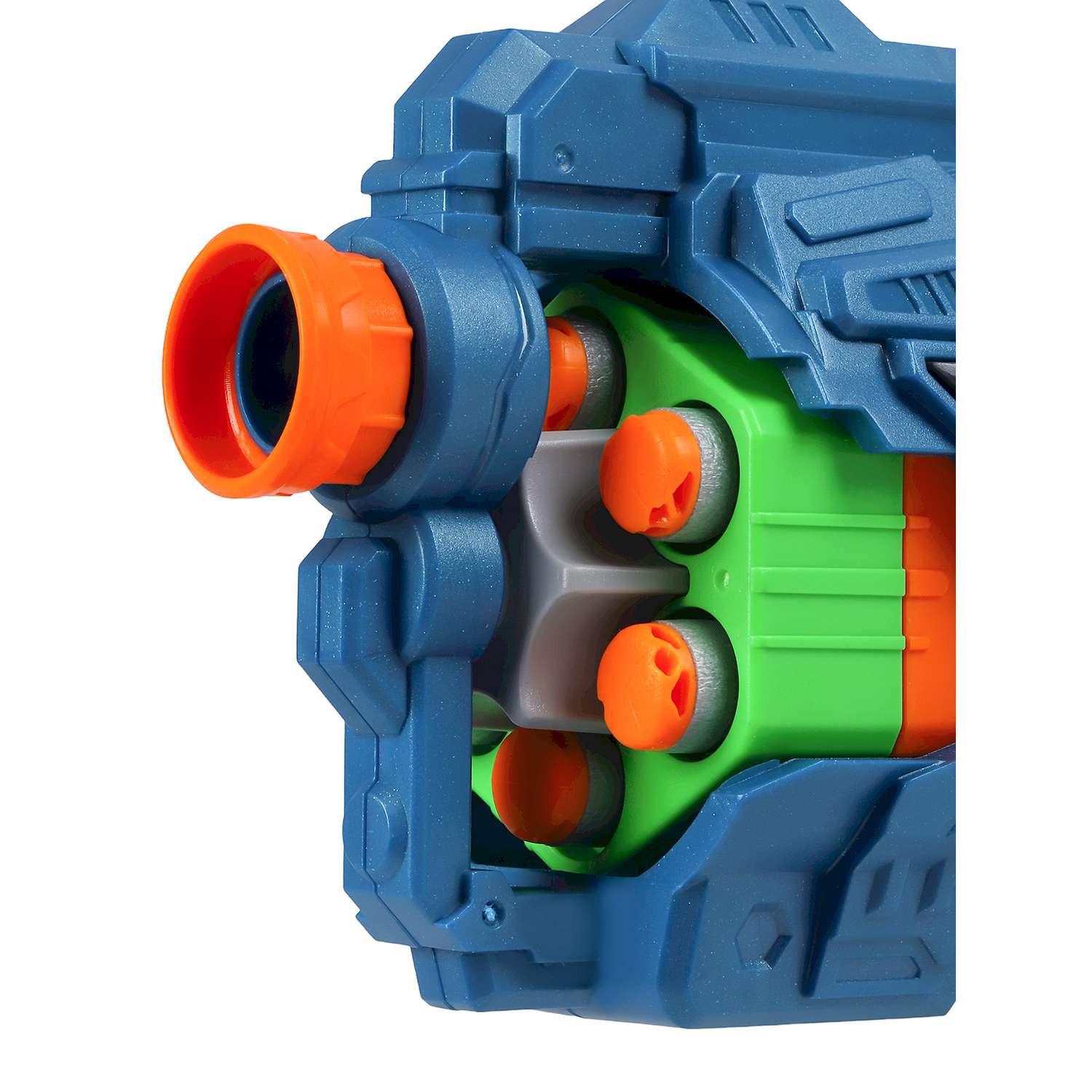Игрушечное оружие Маленький Воин Бластер с мягкими пулями 6 пуль в комплекте ручной затвор JB0211178 - фото 8