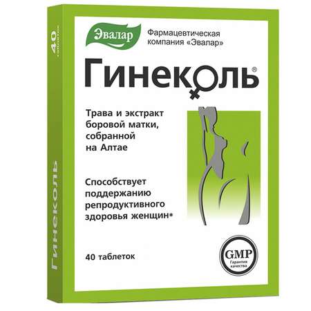 Биологически активная добавка Эвалар Гинеколь 40таблеток