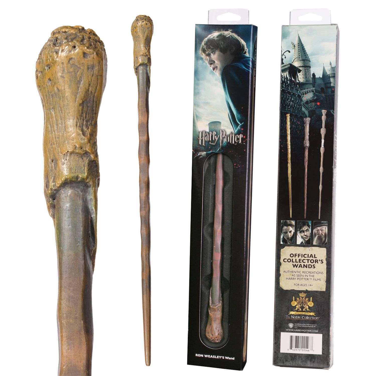 Волшебная палочка Harry Potter Рон Уизли 36 см - premium series - фото 3