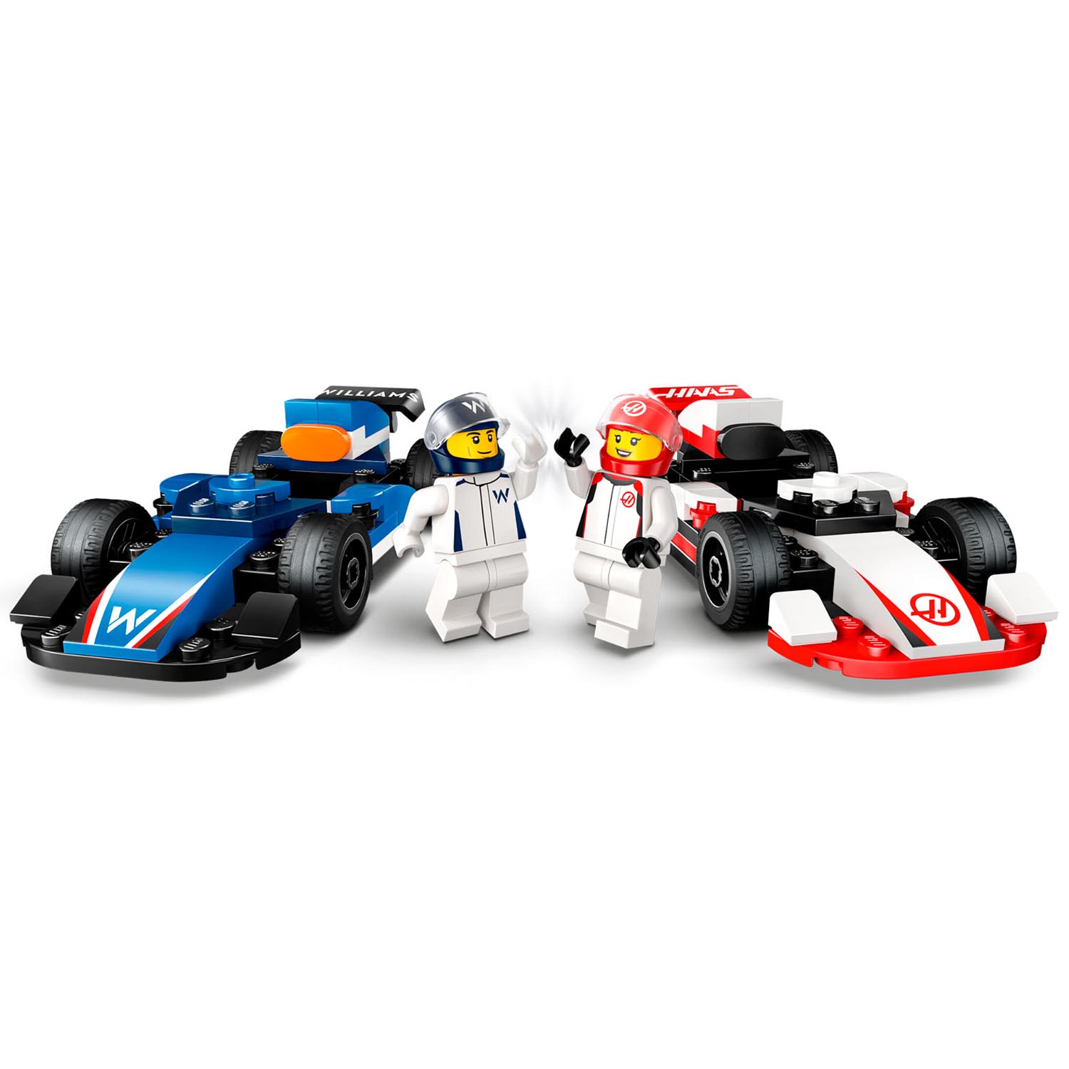 Конструктор детский LEGO City Машины F1 Williams Racing и Haas - фото 2