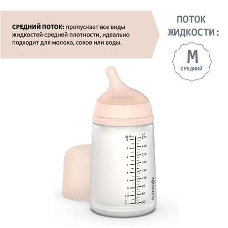 Бутылочка Suavinex пластиковая 270 мл