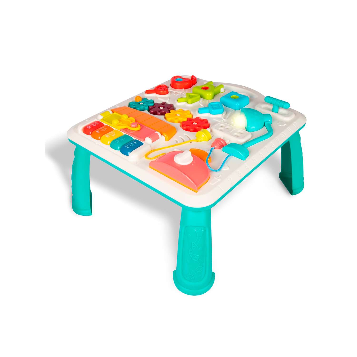 Игрушка развивающая Smart Baby Музыкальный столик бизиборд - фото 9