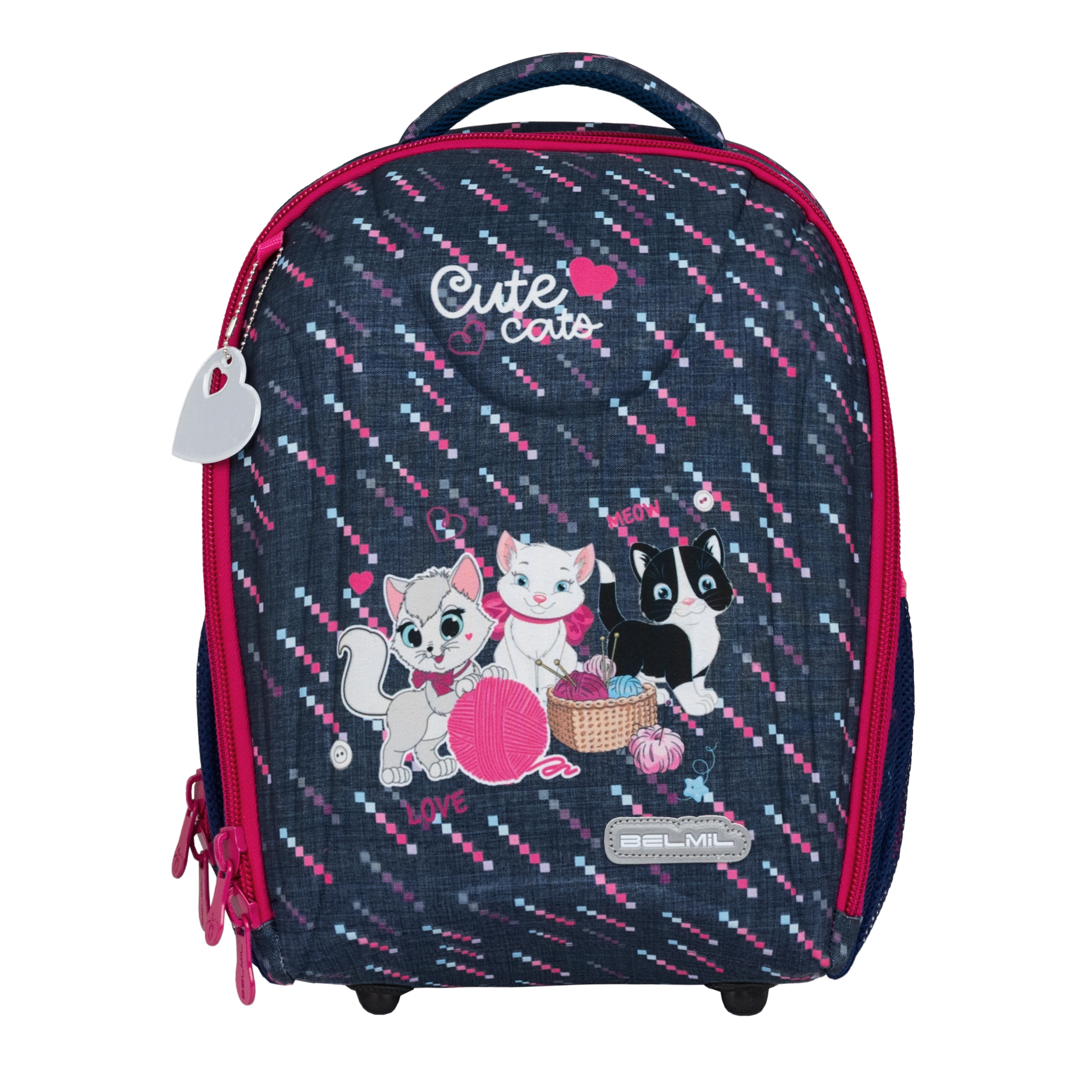 Школьный ранец BELMIL Sturdy CUTE CATS серия 338-82-22 - фото 2