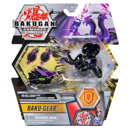 Набор игровой Bakugan Nillious с ультра усилением+карточки 6055887/20122504