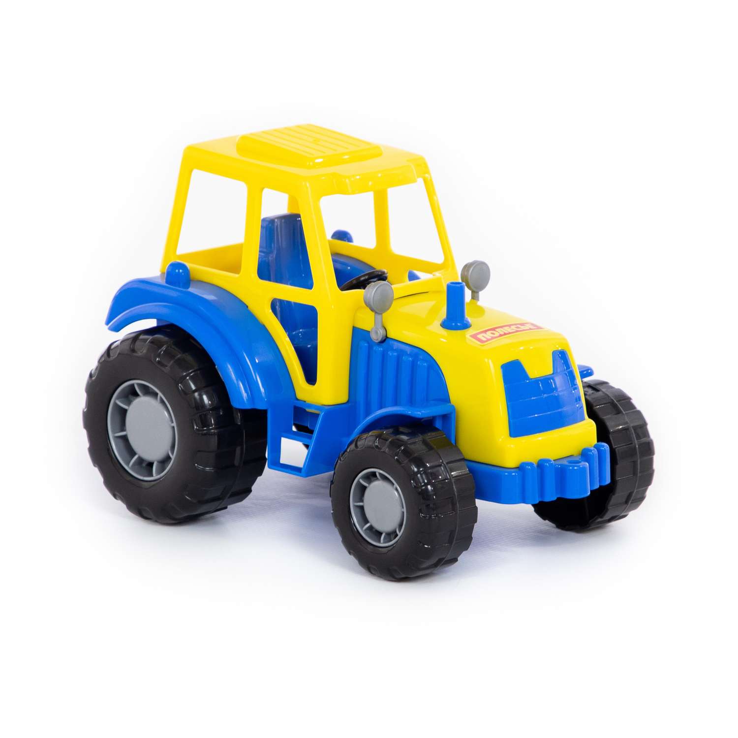 Трактор Полесье Мастер синий с желтым 35240/3 - фото 3