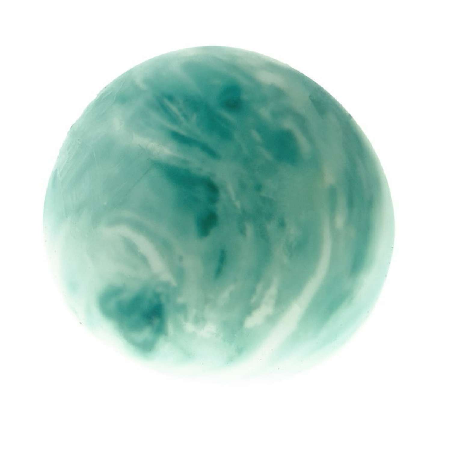 Мяч антистресс для рук Крутой замес 1TOY шар галактика зелёный жмякалка мялка тянучка 10 см 1 шт - фото 1