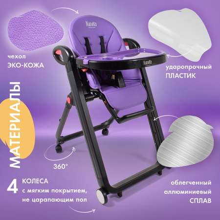 Стульчик для кормления Nuovita Futuro Nero Viola