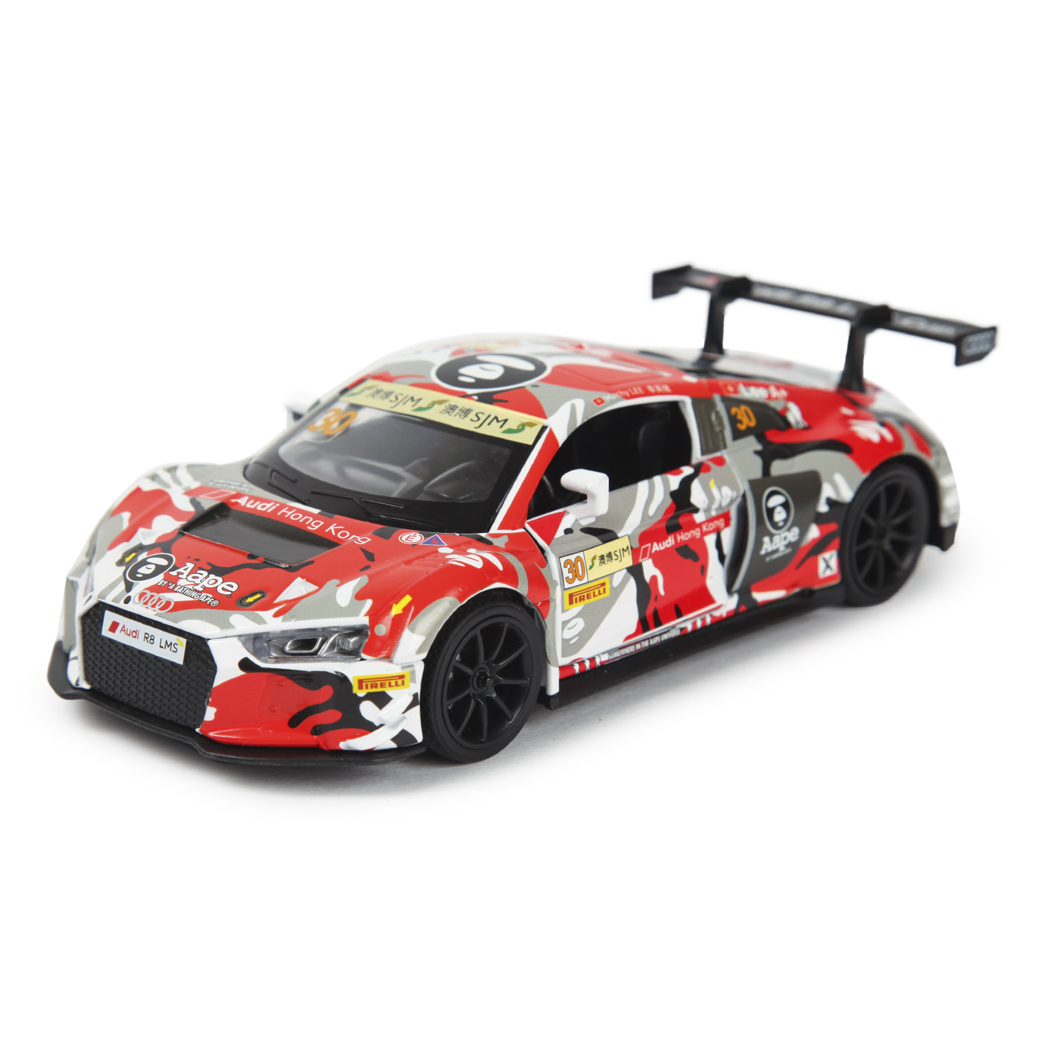 Автомобиль Mobicaro Audi R8 LMS 2015 DTM 1:32 инерционный 664992(N) - фото 5