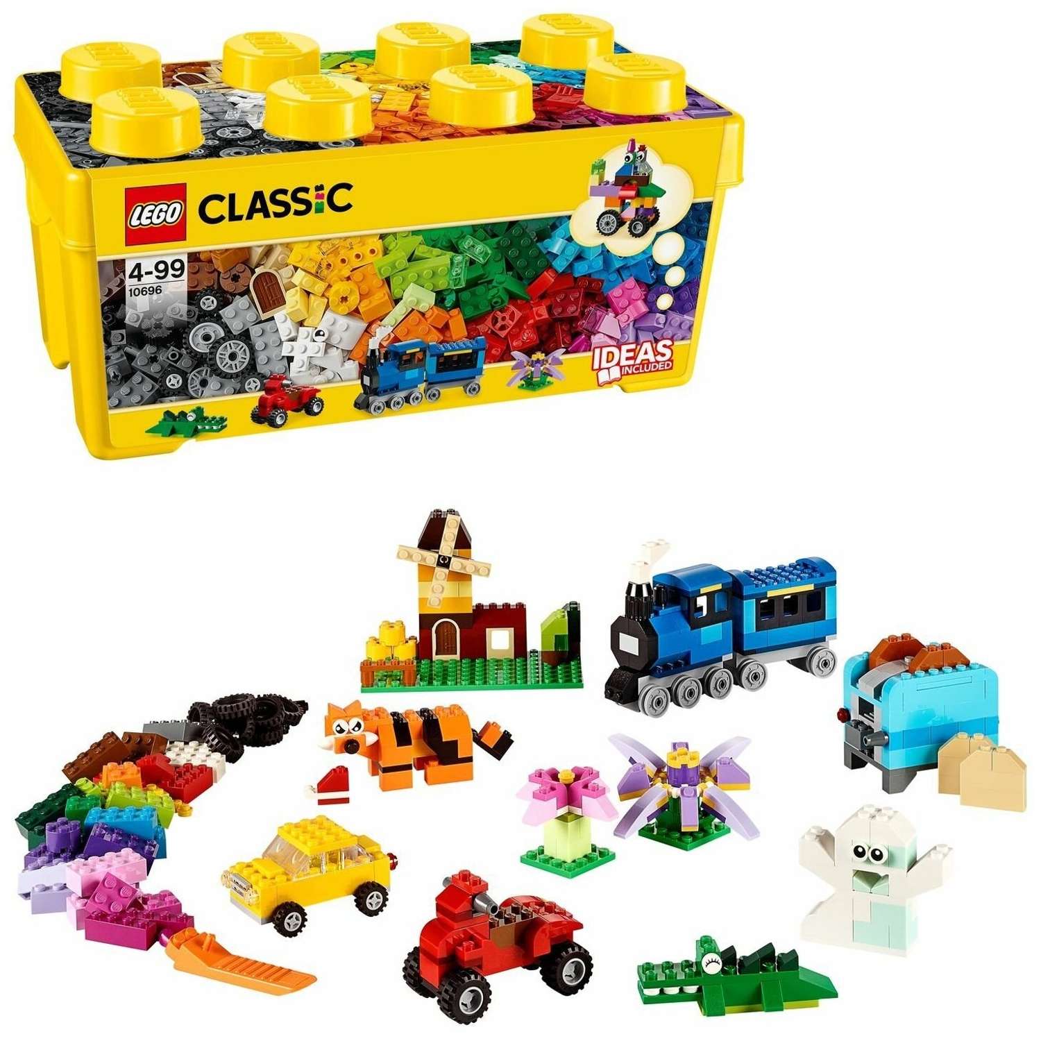 Конструктор LEGO Classic Large Creative Brick Box большая коробка - фото 18
