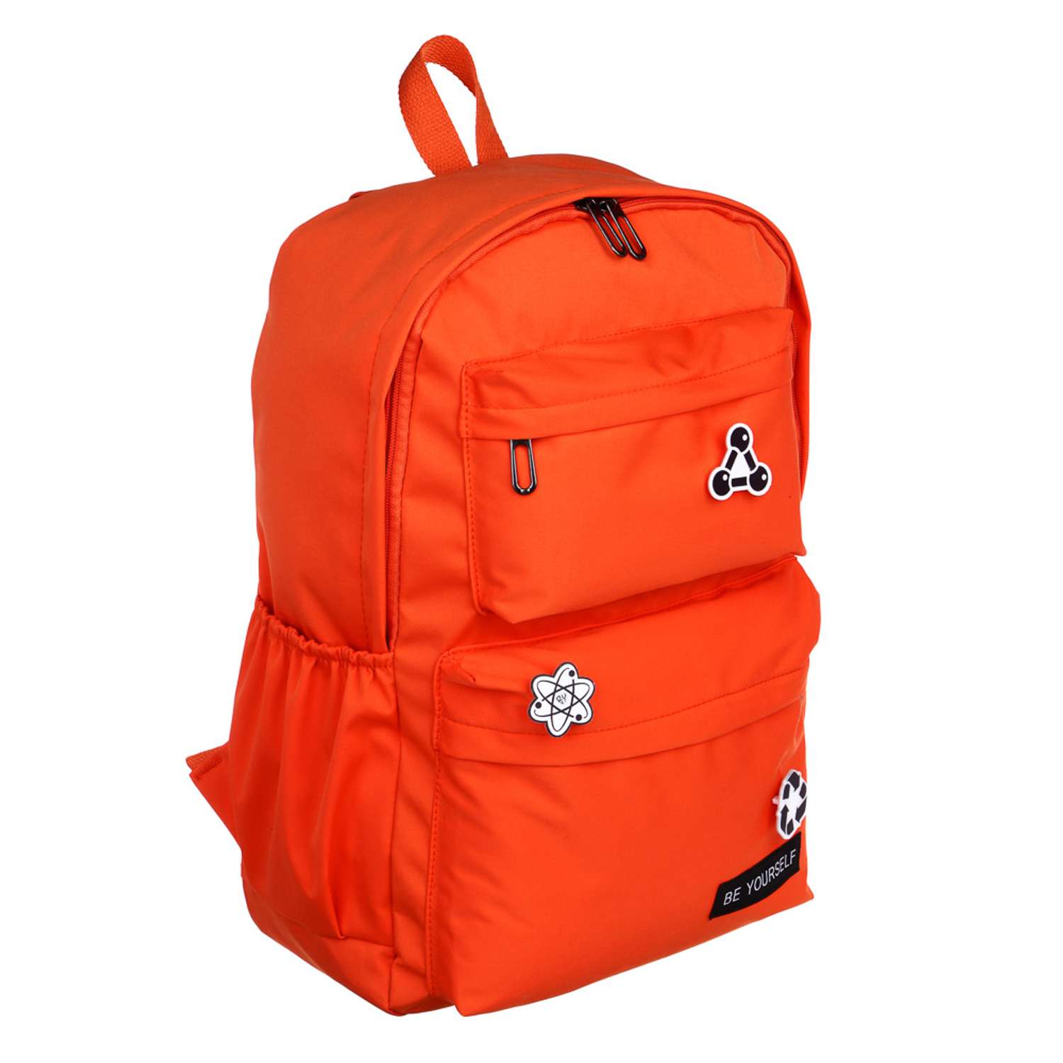 Рюкзак подростковый CLIPSTUDIO оранжевый - фото 2