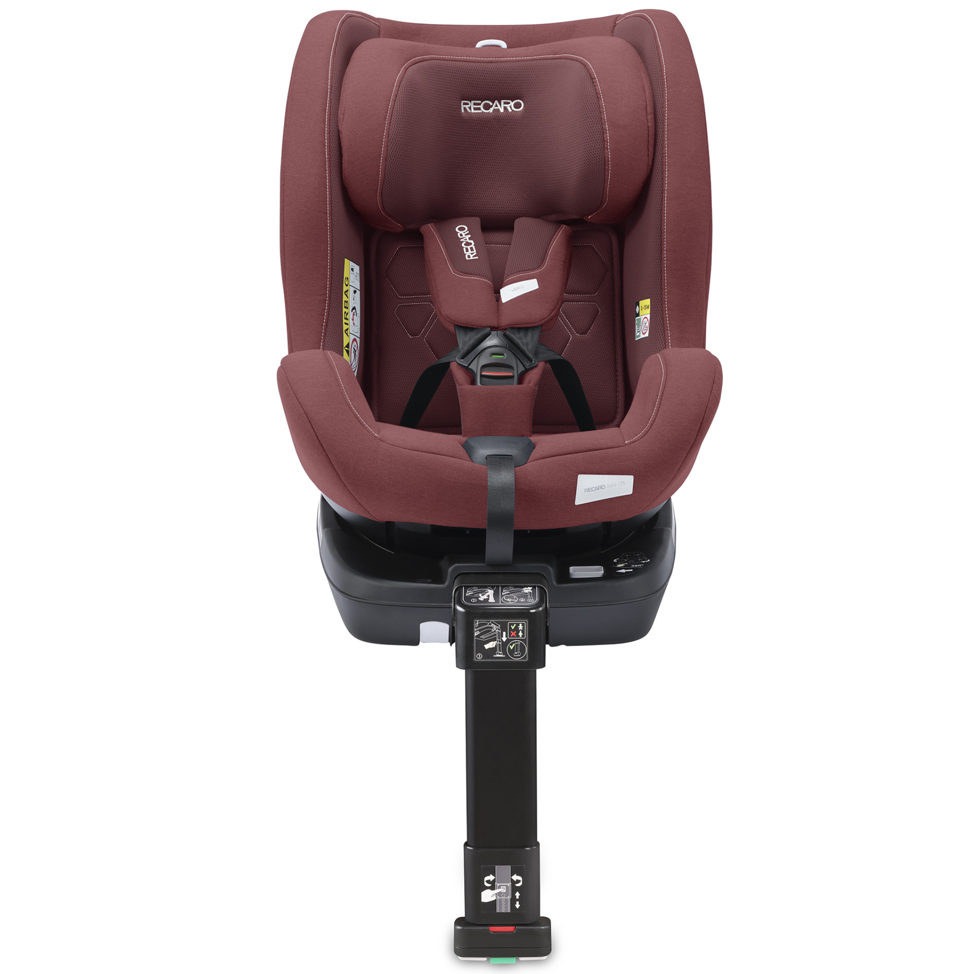 Автокресло Recaro Salia 125 iron red для детей с рождения до 7 лет - фото 7