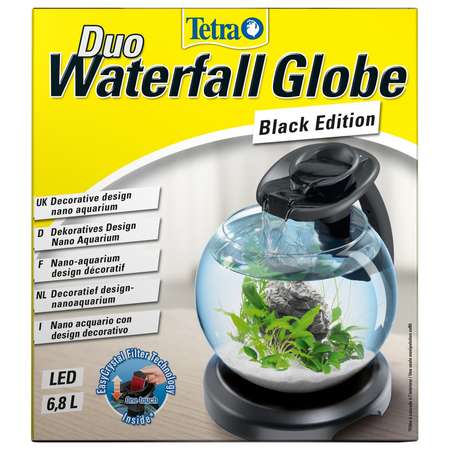 Комплекс аквариумный Tetra Cascade Globe Duo Waterfall 6.8л Черный