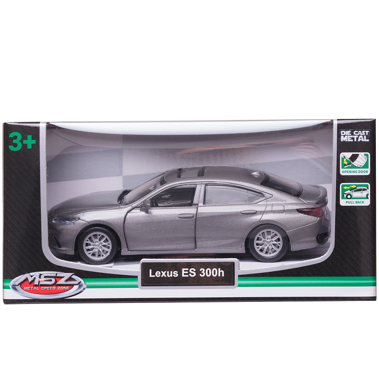 Автомобиль Abtoys Lexus MSZ 1:43 инерционный серебряный WE-15971S - фото 2