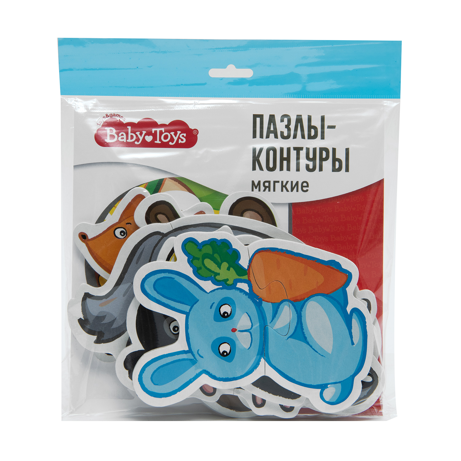 Пазл Baby Toys Крупные элементы Лесные животные 05228 купить по цене 239 ₽  в интернет-магазине Детский мир