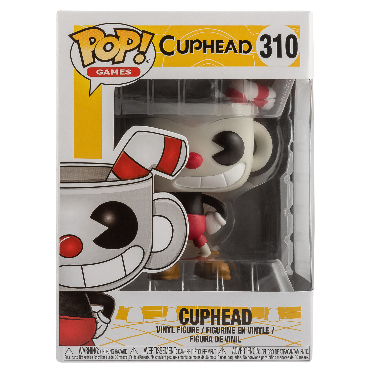 Фигурка Funko Pop vinyl Games Cuphead Cuphead купить по цене 299 ₽ в  интернет-магазине Детский мир