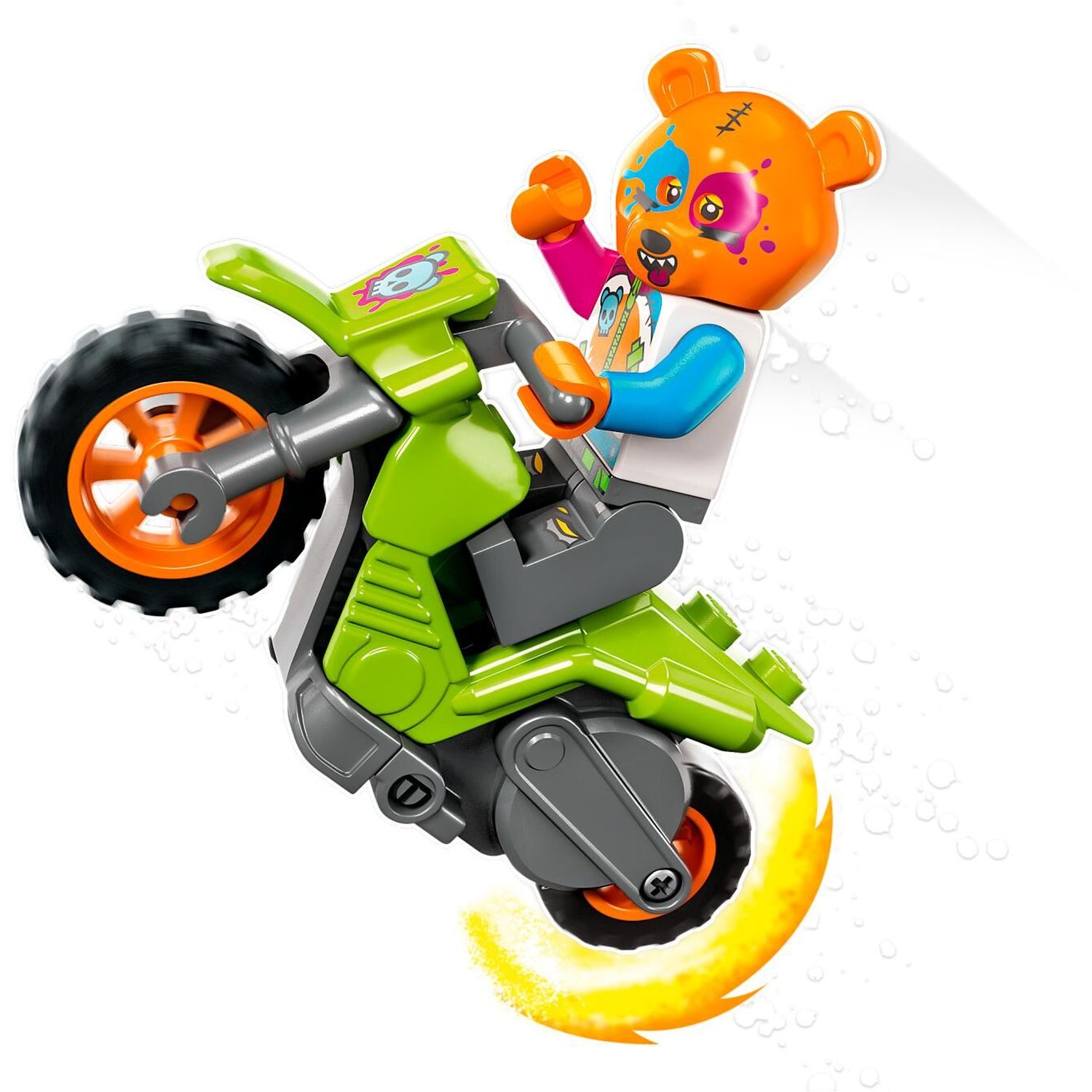 Конструктор LEGO Медвежий трюковой велосипед 60356 - фото 3