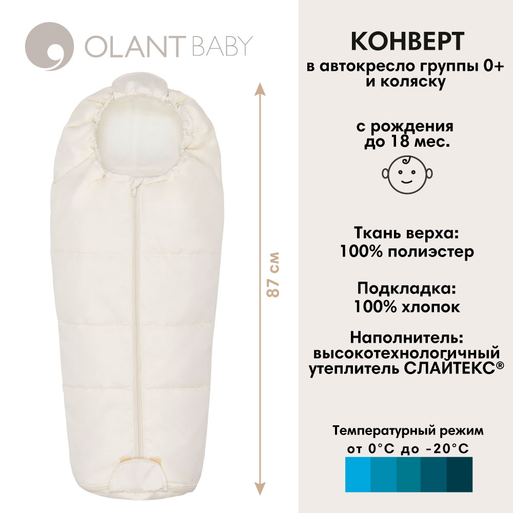 Конверт в автокресло и коляску OLANT BABY Siberia Mini 7769IV - фото 1